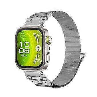 Titan Head Connector Milanaise Magnetarmband aus Edelstahl für Huawei Watch Fit 5 / Fit 5 Pro / Fit 4