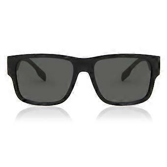Burberry BE4358 KNIGHT 346487 Full Rim Matte Black Men Square Sunglasses UV3 Original