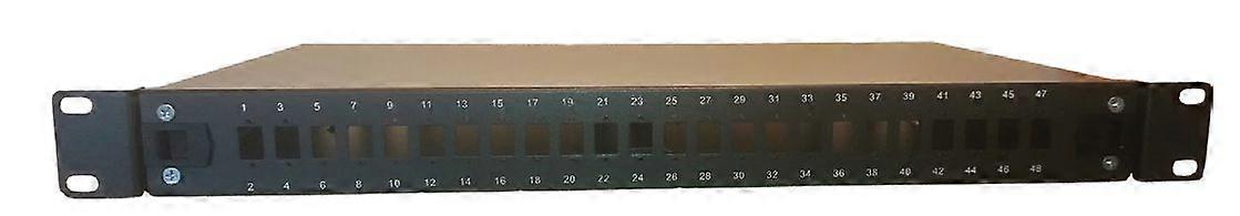 Lanview 24-Port Fibre patch panel for SC simplex/LC duplex connectors