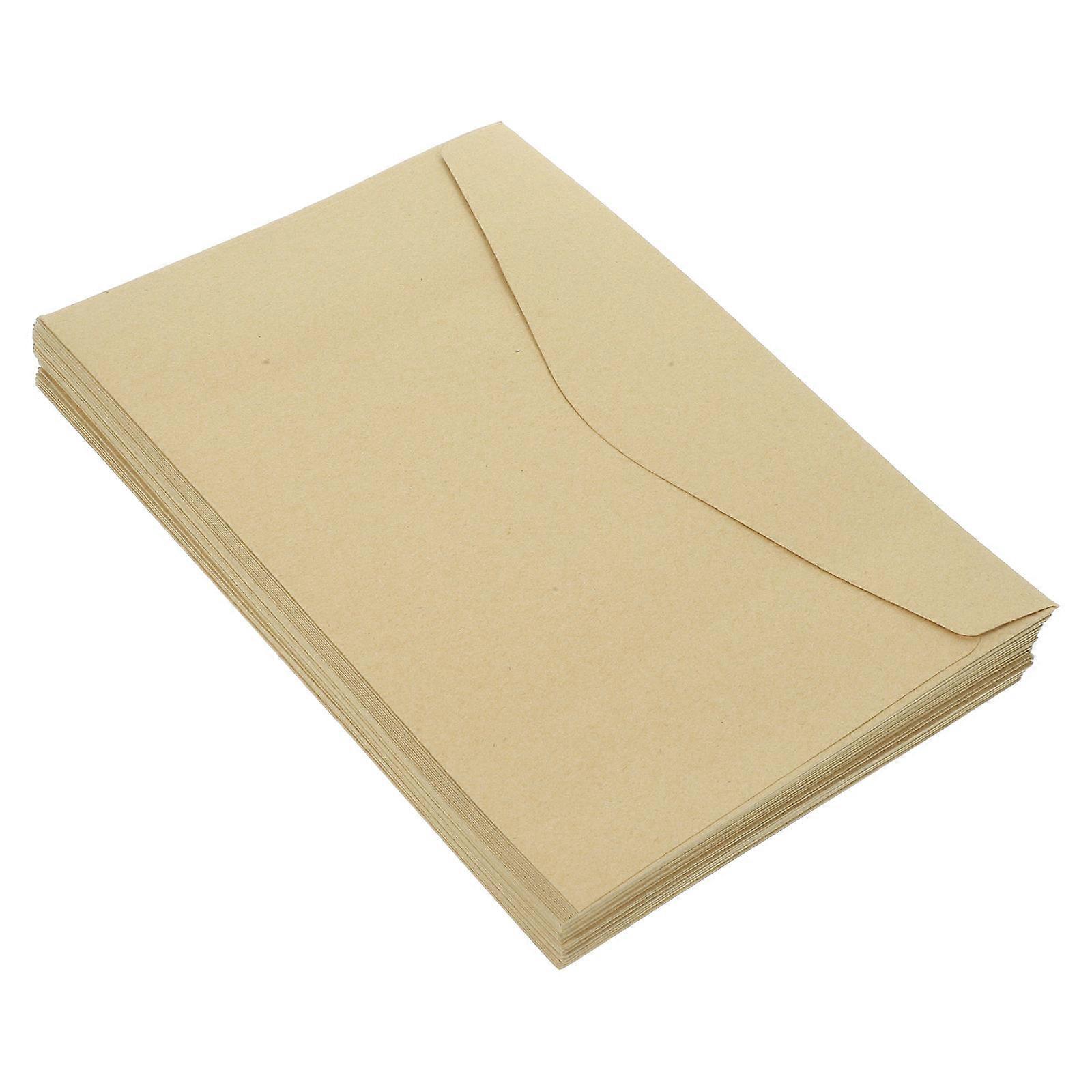 50Pcs Invitation Cards Envelope Wedding Envelopes Blank Envelopes Practical Envelopes