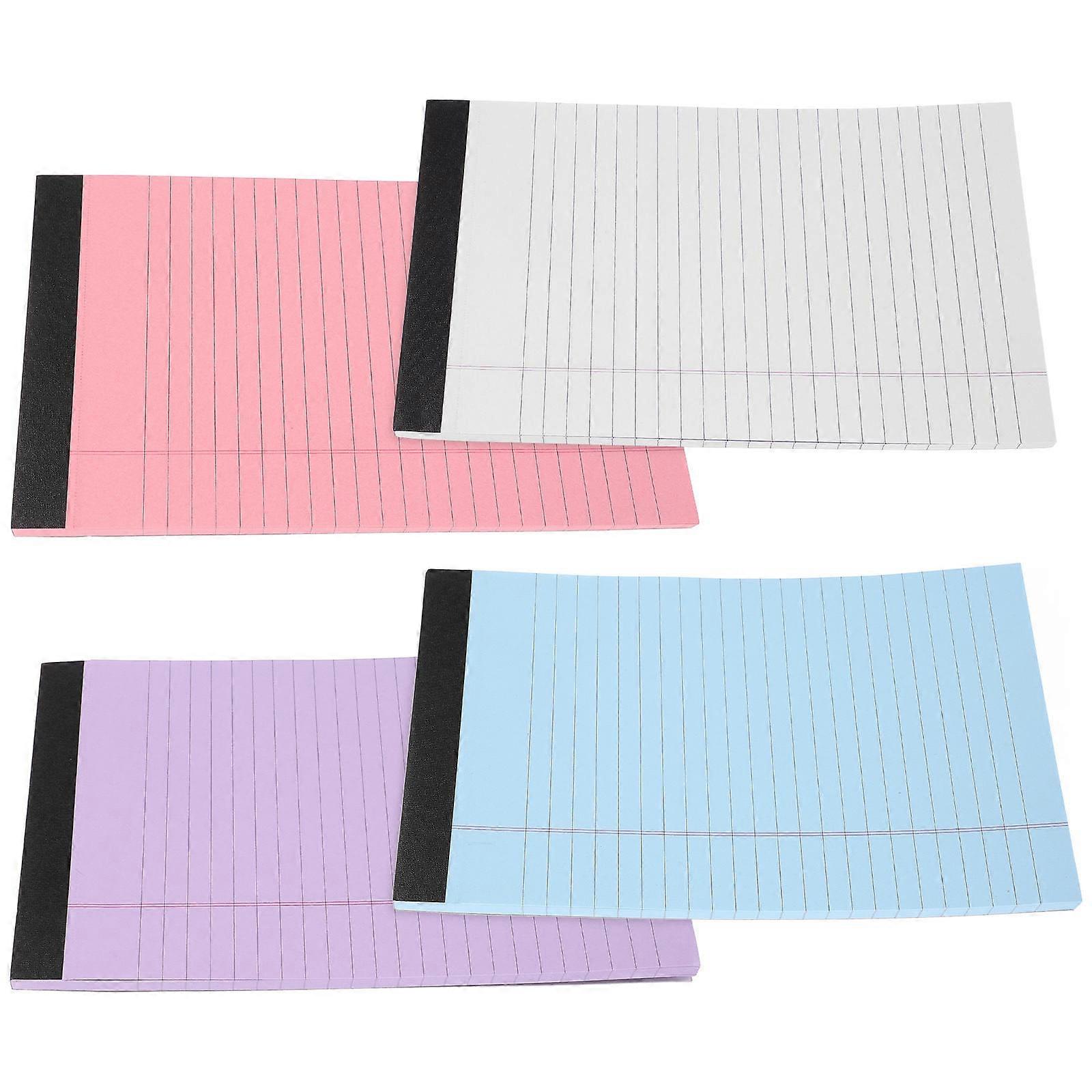 Bloc-notes ligné et déchirable, bloc-notes portable (A5), 4 feuilles