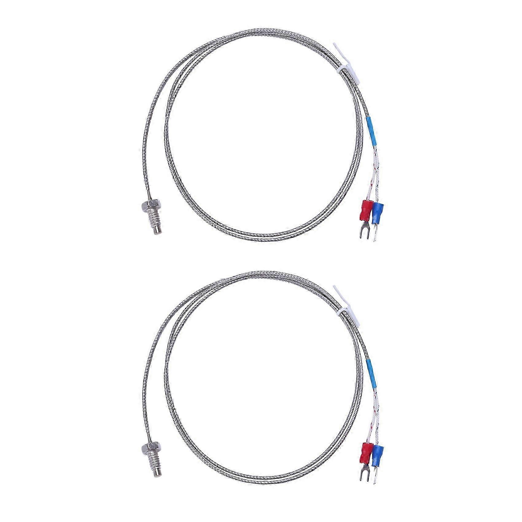 2X 3.3Ft K Type Thermocouple Temperature Controller 0-400C Sensor Probe EK