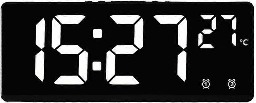 Modern Multifunctional Digital Clock with Alarm and Calendar for Bedroom Study