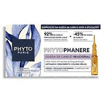 Phytophanere anti-hair loss treatment for women with reactive hair loss 12 ampoules of 5ml