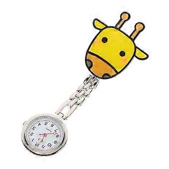 1pc verpleegster horloge kliniek personeel horloge cartoon patroon horloge arts zakhorloge