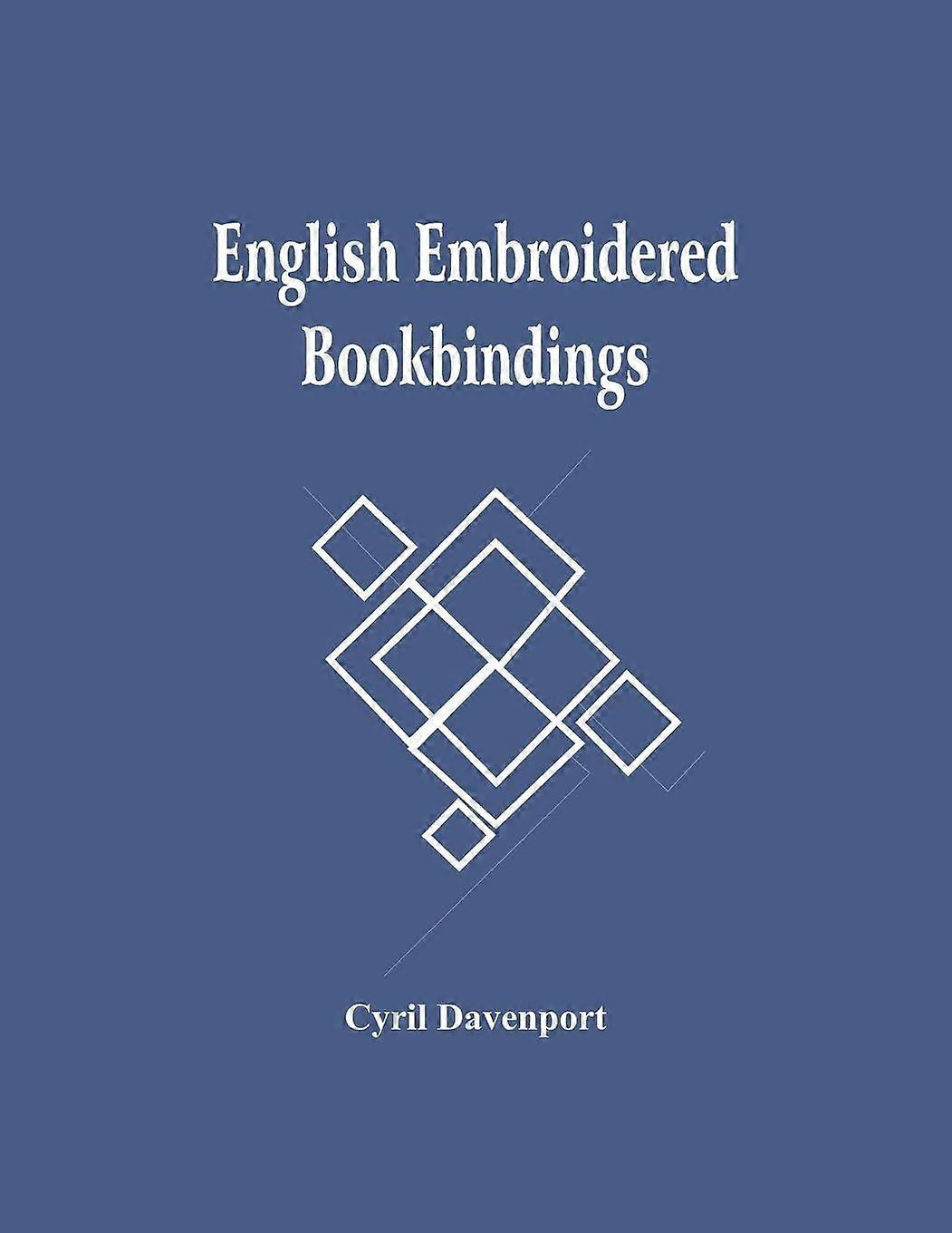 English embroidered bookbindings