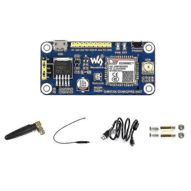 Gsm/gprs/bluetooth Hat For 2b/3b/3b+/zero/zero W Nano Based On Sim800c Send Messages Connect