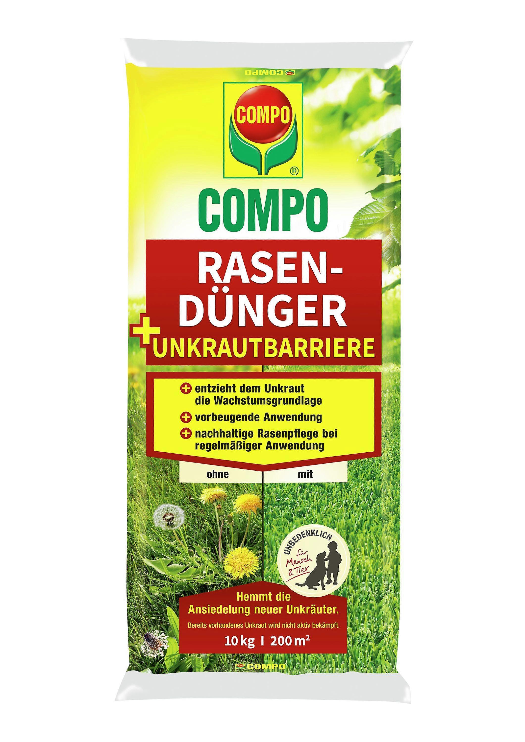 COMPO Çim Gübre + Oluk Bariyeri, 10 kg