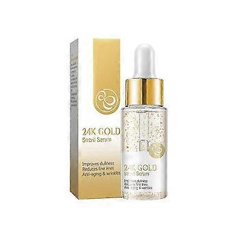 24K Gold Anti-Aging Oil Serum 15ml - Firm Skin, Reduce Wrinkles, Crow's Feet & Fine Lines, Brightening Facial Oil