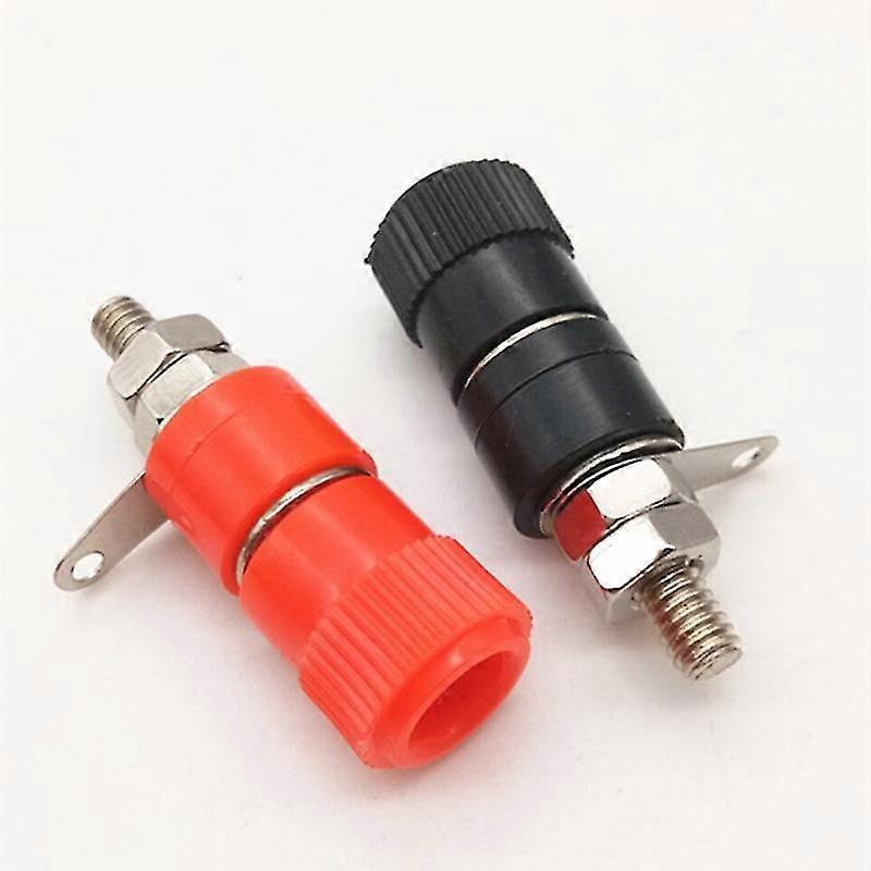 4xspeaker Amplifier Terminal Binding Post Banana Plug Socket Connector