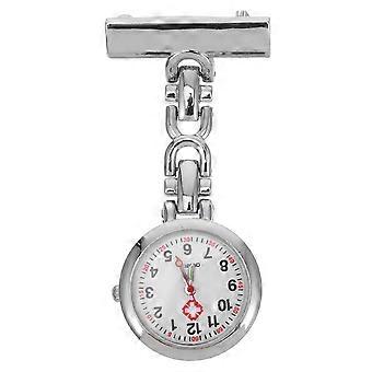 Prezenty pielęgniarskie Zegarek kieszonkowy Metalowa pielęgniarka Wiszący zegarek Klip Doctor Watch Prezenty Lekarze Pielęgniarka Prezent
