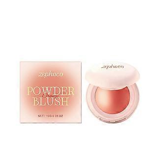 El colorete en polvo hidratante y sedoso de color naranja de Zephoco es un maquillaje portátil ideal para el día a día, perfecto para llevar al trabajo o a citas. Es delicado, hidratante y ofrece una excelente reproducción del color.
