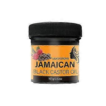 Jamaican Black Castor Oil Hair Mask, 100% Natural Black Castor Oil Nourish, Repairs&Strengthen Hair, Smooth & Soft Frizz Control Deep Hydration