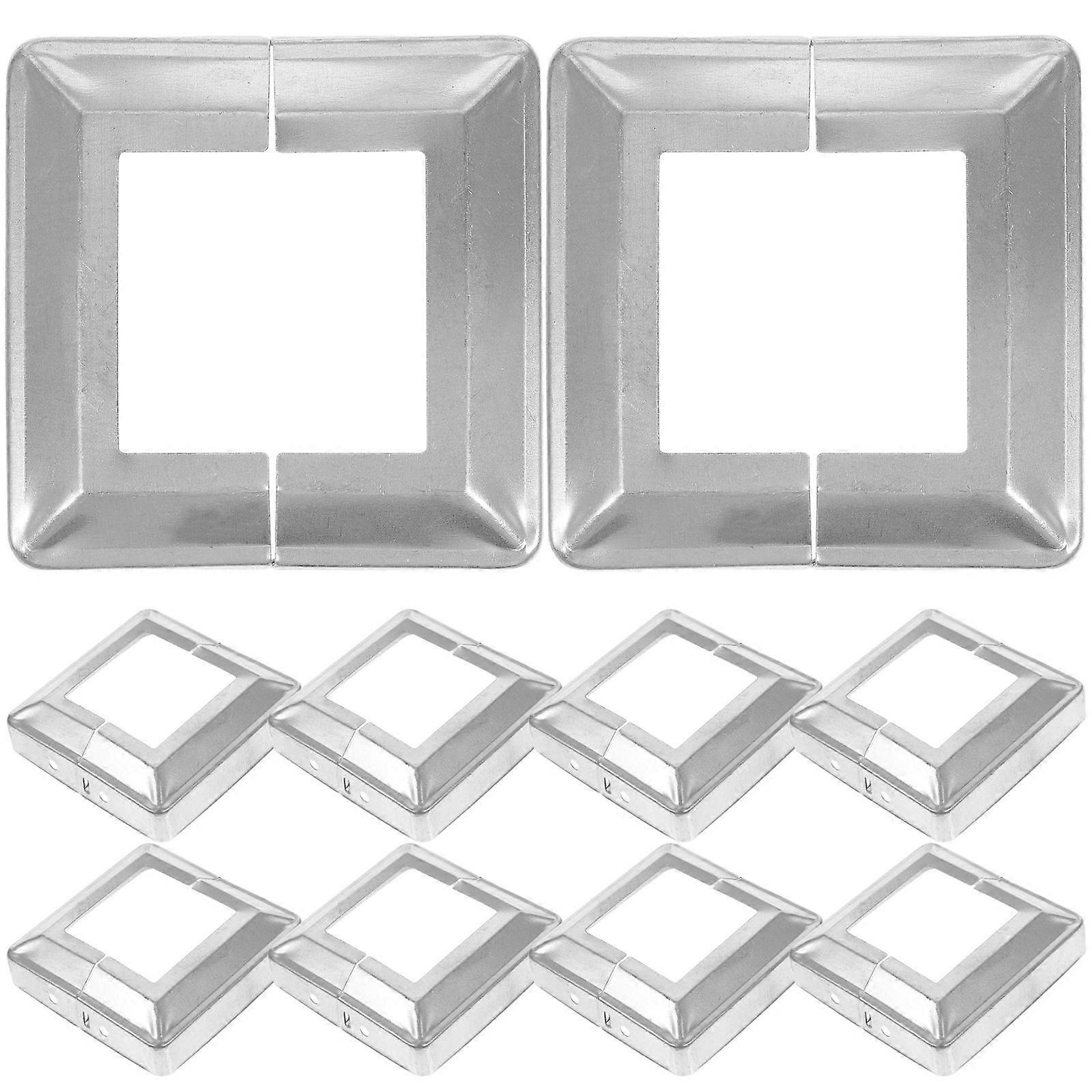 10pcs Split Style  Fence Post Wraps Corridors Post Cap Replacement Post Trims