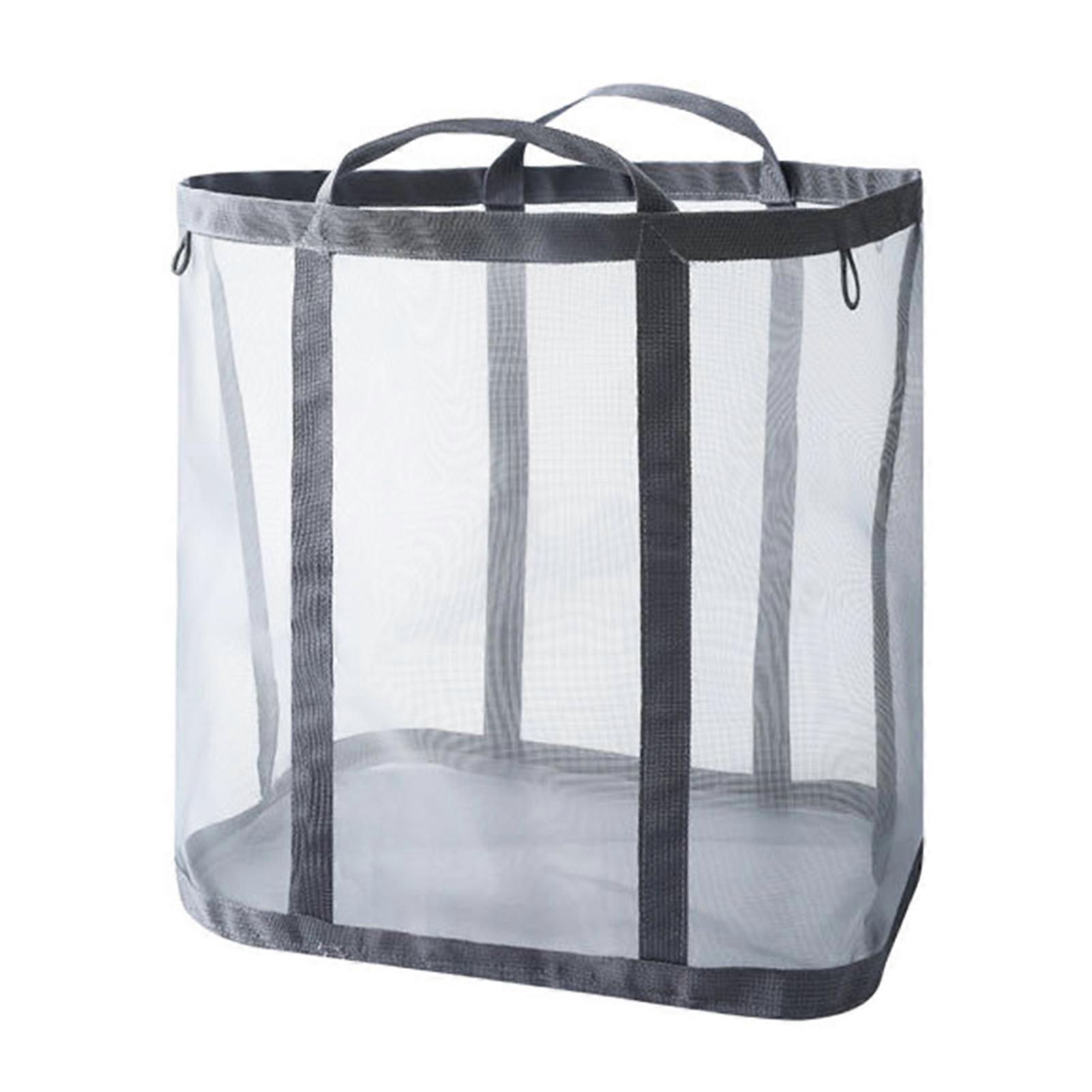 Durable Fabric Clothes Hamper with Sturdy Handle and Foldable