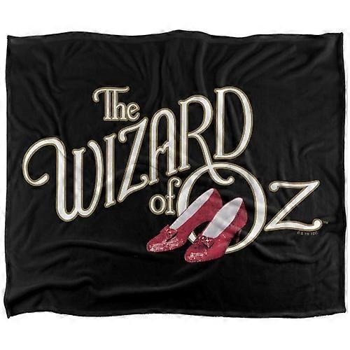 Wizard Of Oz Classic Logo Polyester Soft Touch Blanket