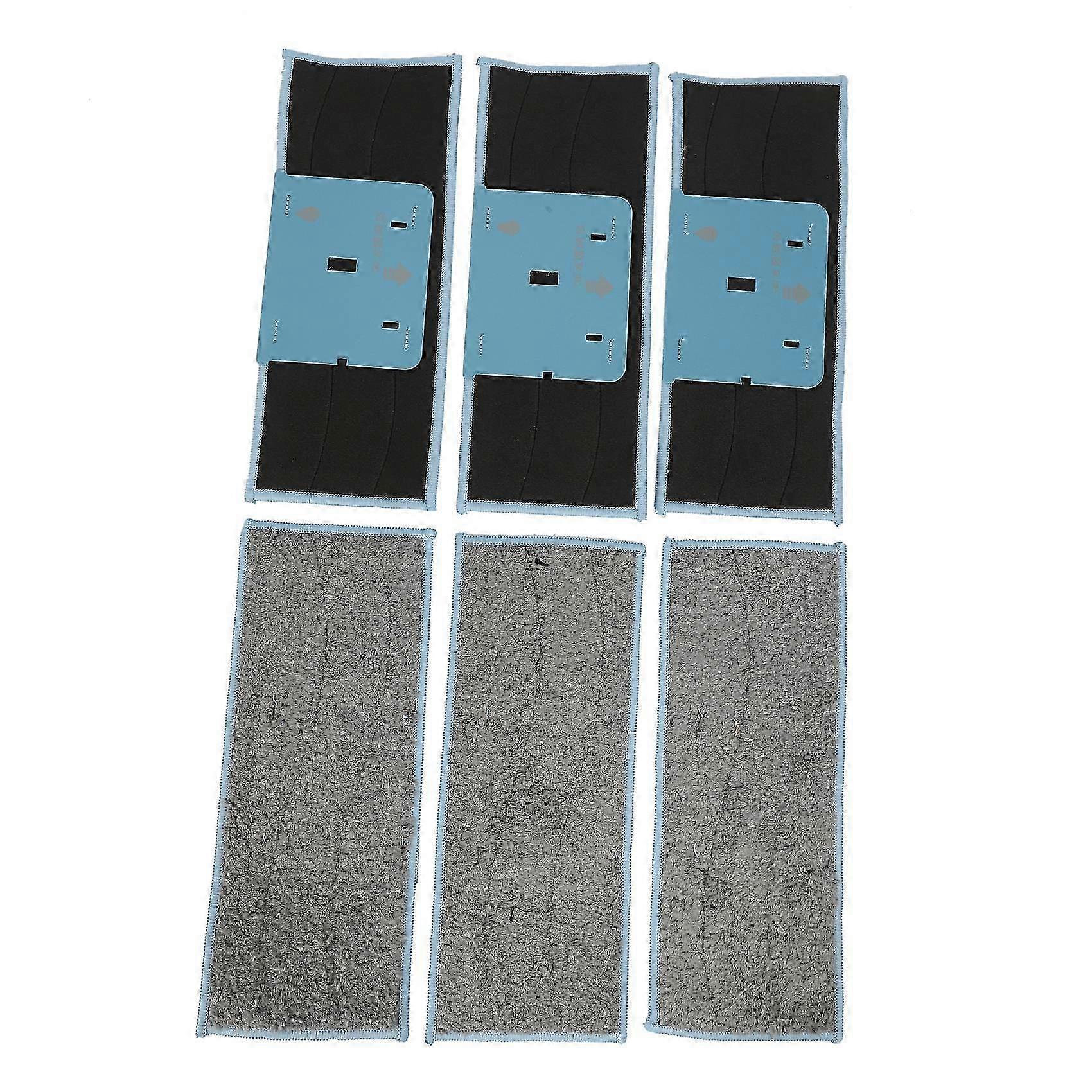 6 Pack Washable Wet Mopping Pads compatible with M6