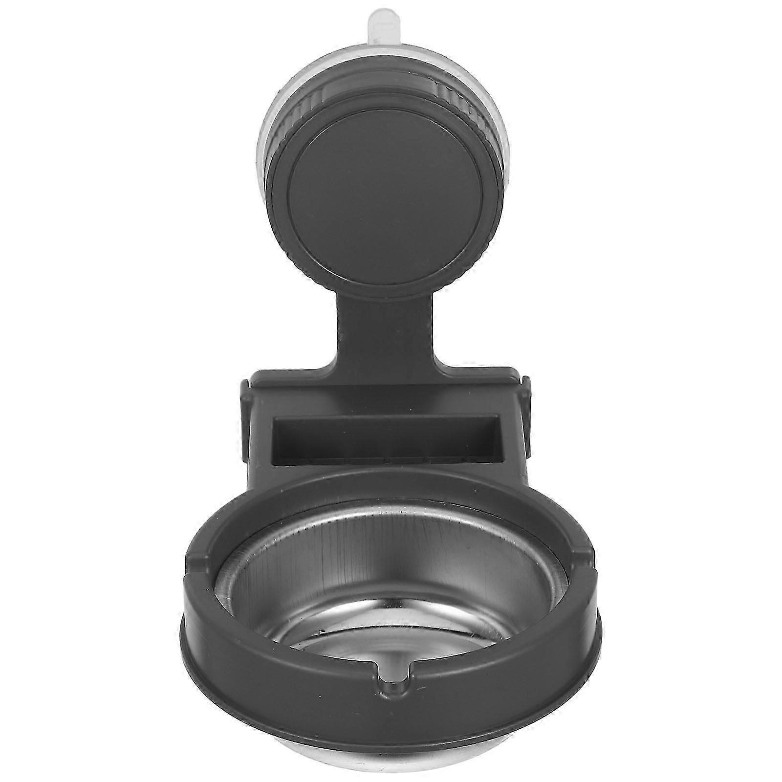 Bathroom Compatible Wall Mounted Ashtray Suction Cup Butt Storage Box