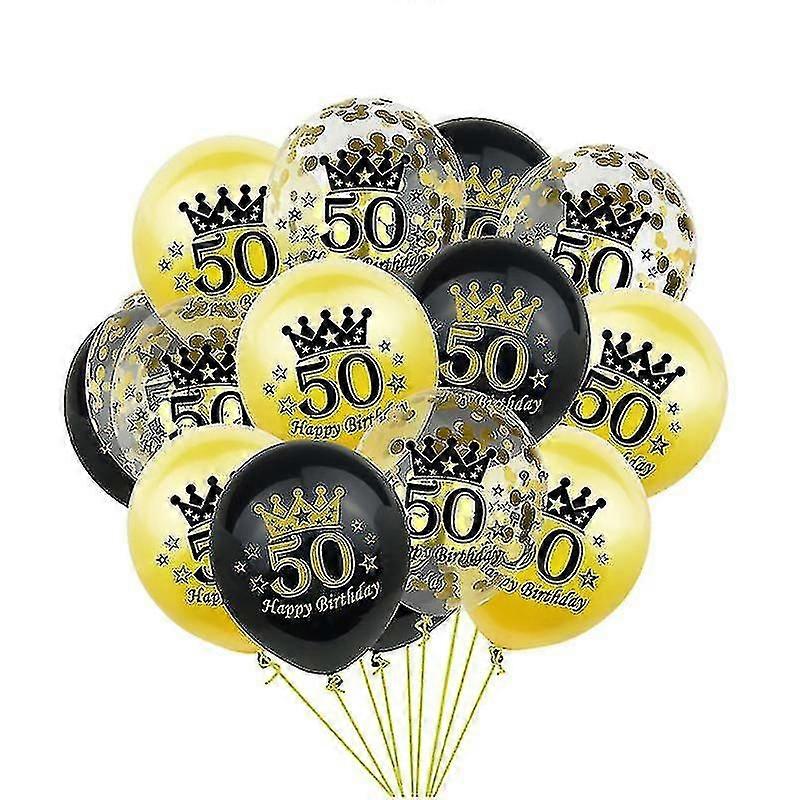 15 ballons à paillettes