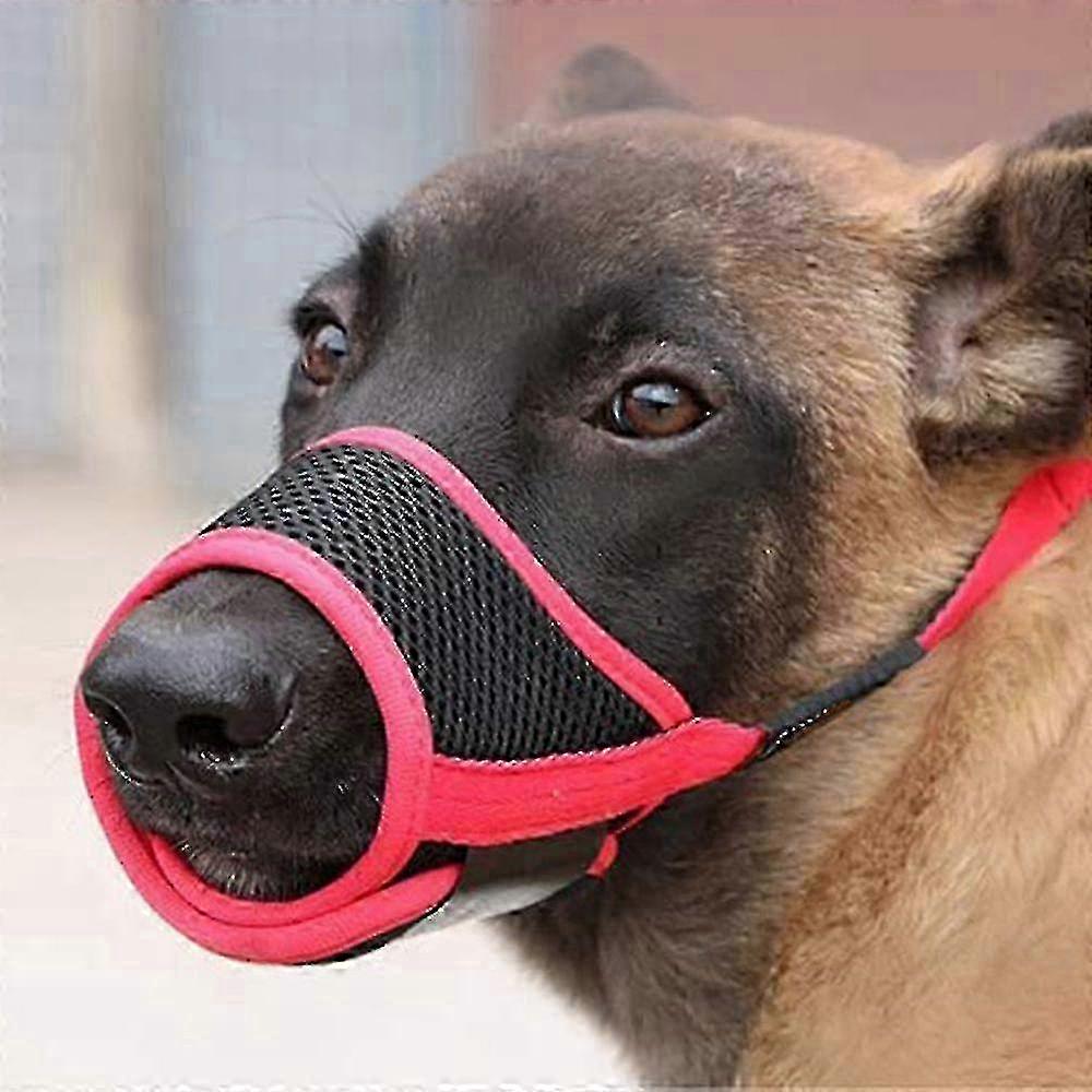 Adjustable Breathable Nylon Dog Muzzle