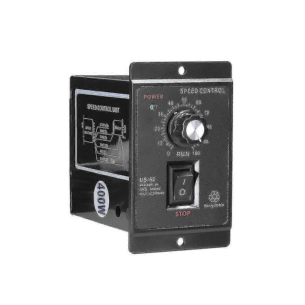 400W Motor Speed Controller AC 220V Motor Speed Regulator Controller with Compatible withward and Backward Functionality