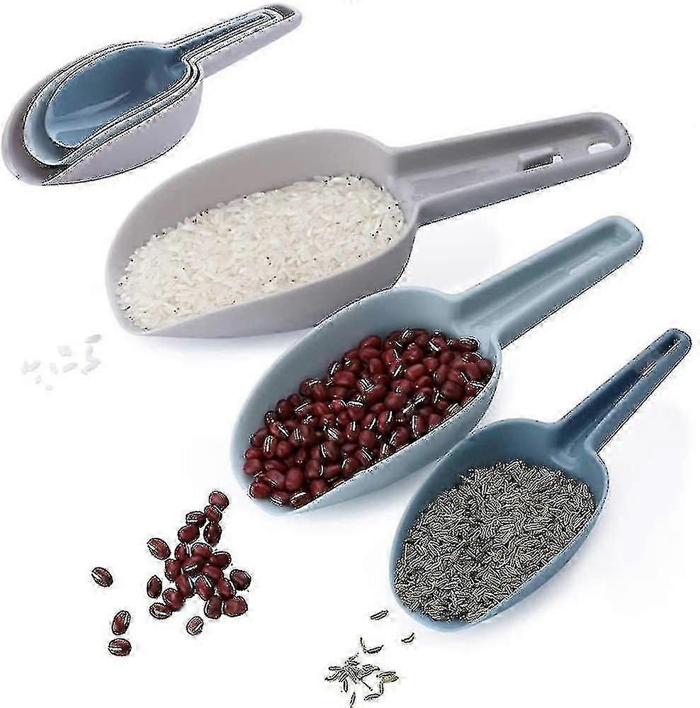Multi-function Plastic Ice Scoops Household Thickened Flour Scoop, Nes-GHUL