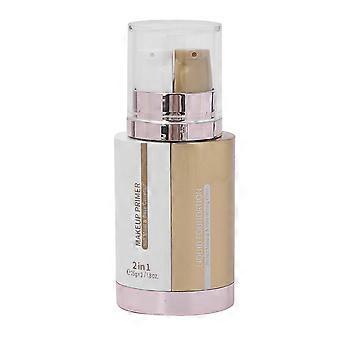 2024 LAIKOU Double Tube Pre?Makeup Emulsion Base Liquid Foundation Enhancer Lotion Liquid Makeup 50g