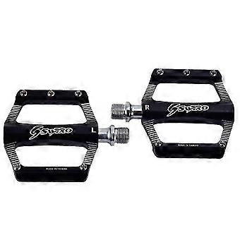 Bicycle Pedals Ultralight Aluminum Alloy Colorful Hollow Anti-skid MTB Black