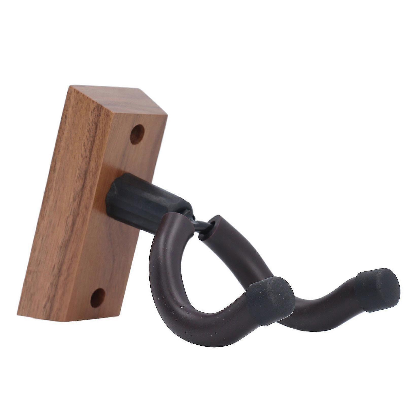 U-Shaped Walnut Guitar Hanger