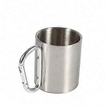 Portable Outdoor Travel Cup, Stainless Steel Camping & Hiking Mug for Sports & Water
