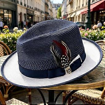 Hand Woven Dress Hat, Fashion Jazz Hat, Perfect for Travel, Shopping and Daily Styling