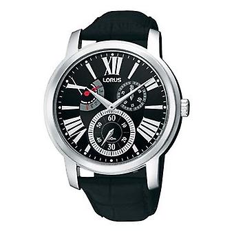 Lorus Uhren Quarz Analog Herrenuhr mit Kuhfell Armband RP825AX