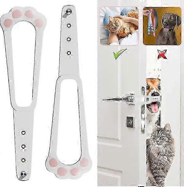 2-Pack Cat Access Holder Childproof Strap
