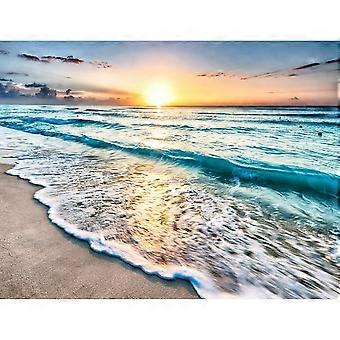 Hawaiian Sunset Beach Immersive Stress-Relieving Puzzle JI-1437