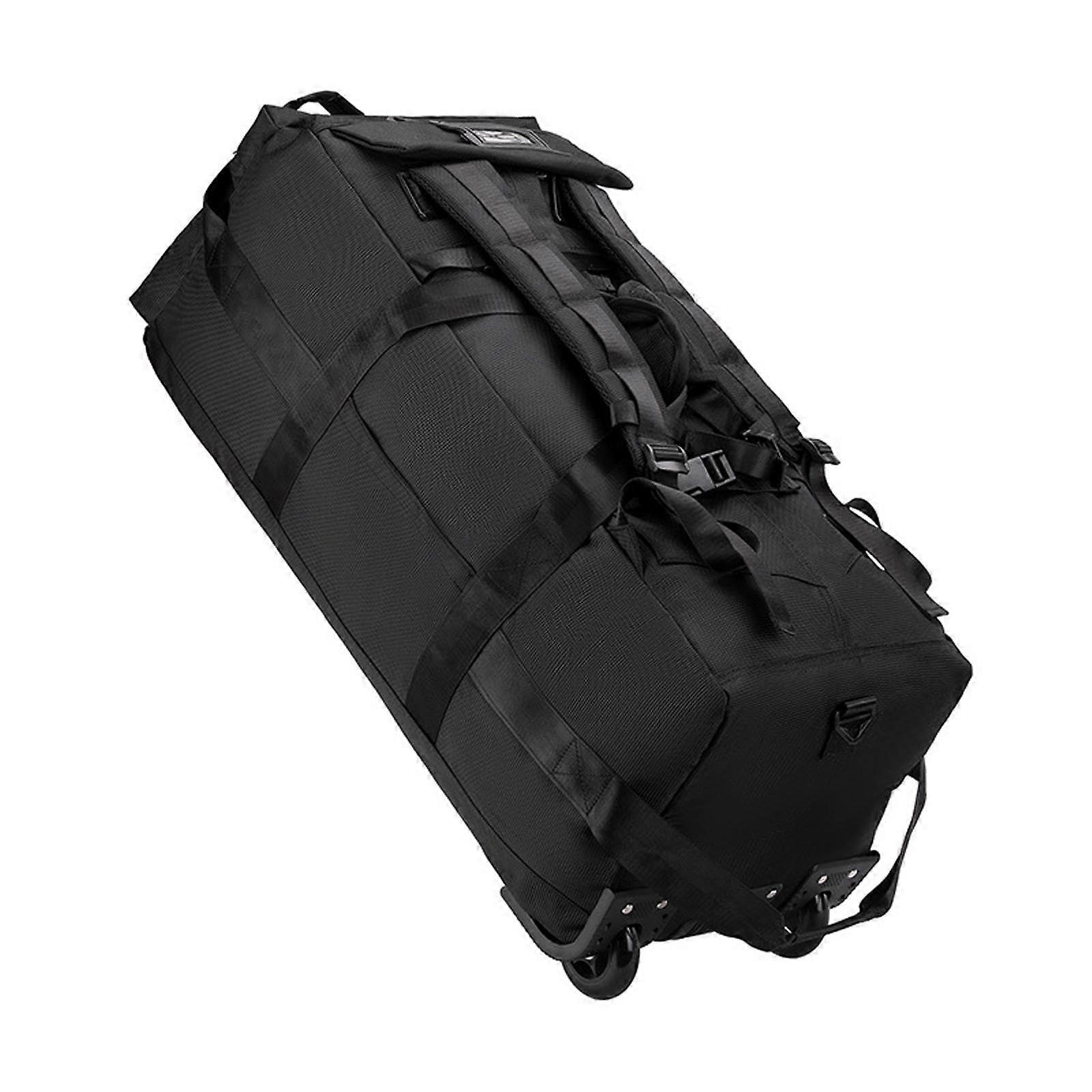 Rolling Duffel Bag with Wheels, Foldable