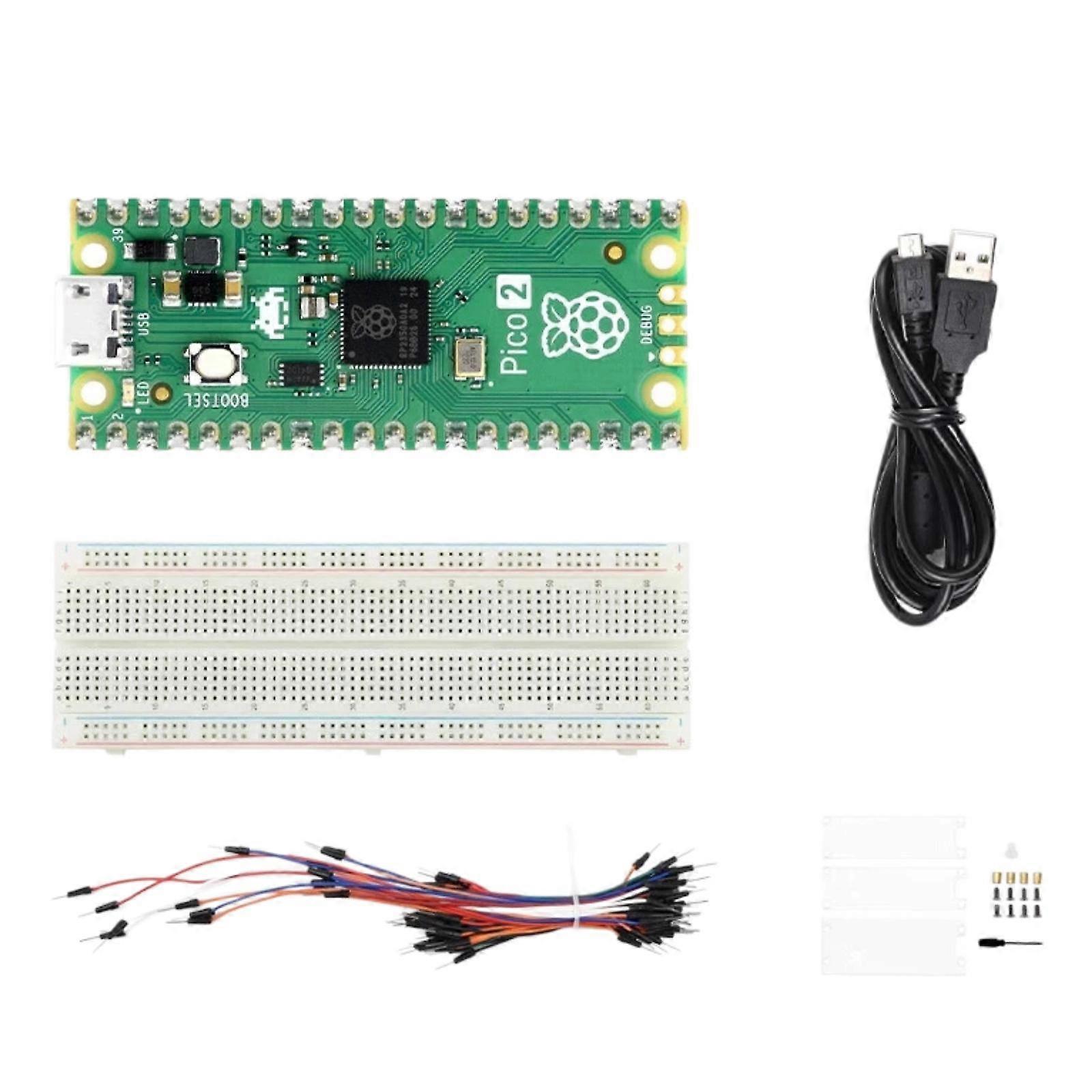 Waveshare For Raspberry Pi Pico 2 Dev Board Starter Kit