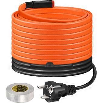 Verwarmingskabel Met Thermostaat - 8 Meter Zelfregulerend - 25 W/m Vermogen