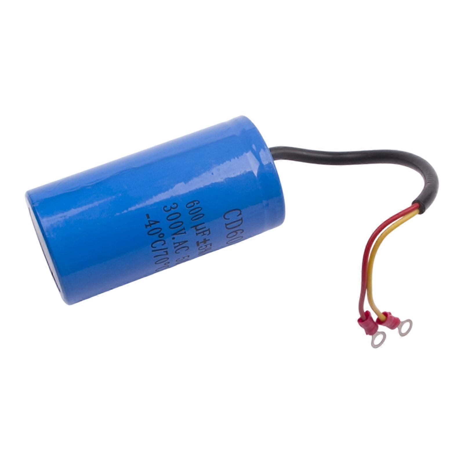 Electric Motor Starting Condenser Capacitor, CD60 Series 250V Electrical Unit for Replacement Using Existing System Specifications Before