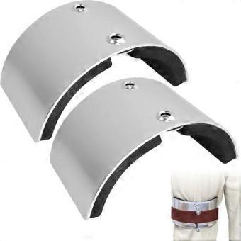 Replacement kit for aluminum alloy stilts, curved metal board, stilt accessory kit fit.