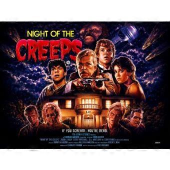 NIGHT OF THE CREEPS 1986 Jigsaw Puzzle Tom Atkins 80s Horror RNB351