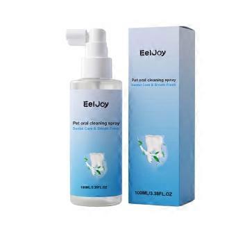 Pet Dental Care Spray 1 Box Plaque and Tartar Control Formula for Home Dental Care Suitable for Puppies and Kittens Long Lasting Freshness
