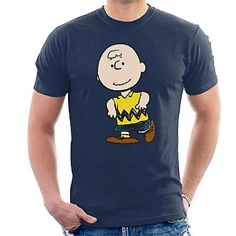 Peanuts Charlie Brown Men's T-Shirt Fruugo UK
