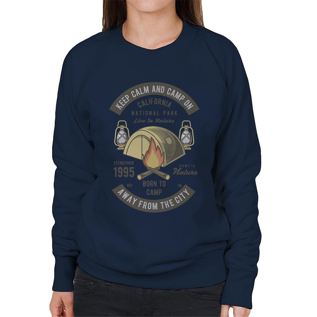 Houden van rust en kamp vrouwen Sweatshirt