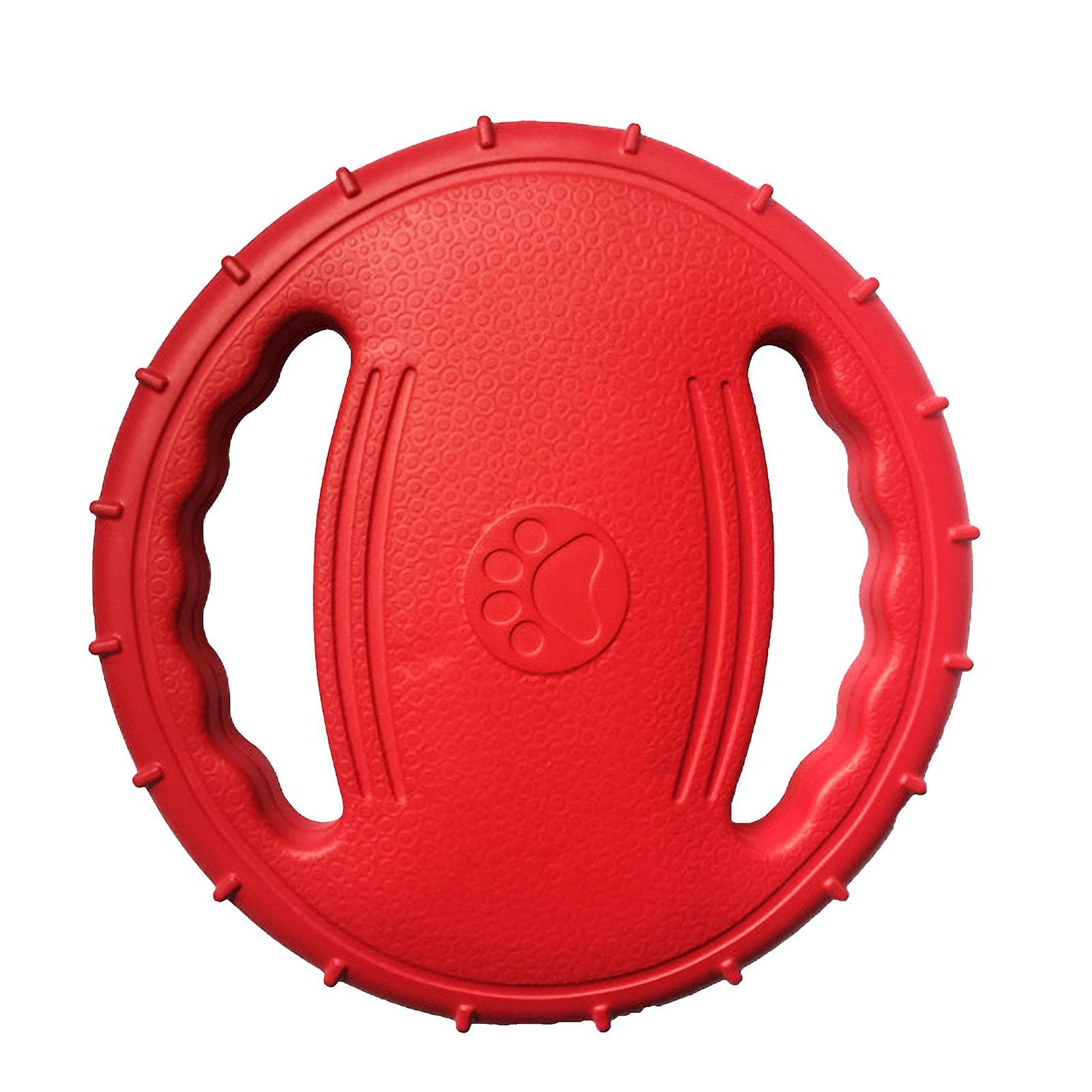 Pet Dog Flying Disc EVA Dog Training Ring με διπλές λαβές Dog Flyer Toys Υπαίθρια δραστηριότητα