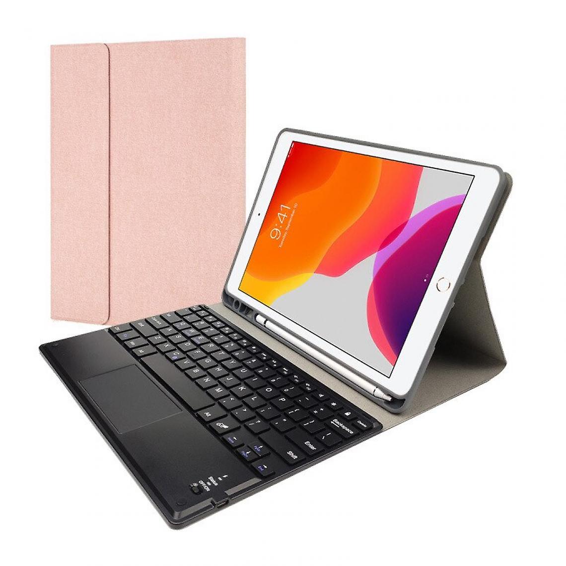 Bluetooth Keyboard Leather Case For Ipad 10.2 Air 10.5 Pro 10.5 Wireless Keyboard Leather With Touch | Keyboard (pink)