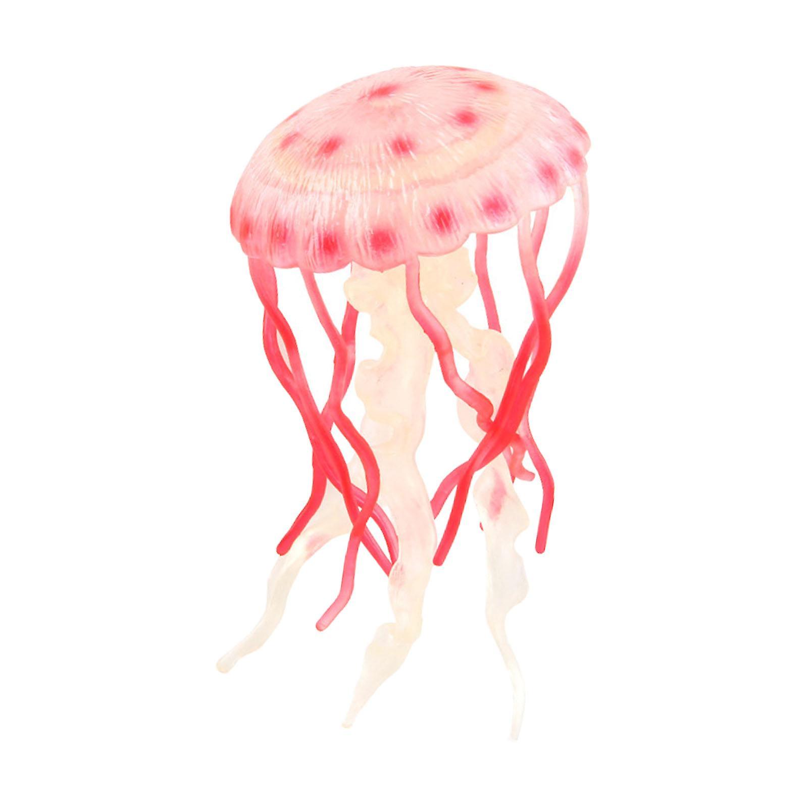 Jellyfish Model Ocean Creatures Model Creature Learning Toy Children Pink