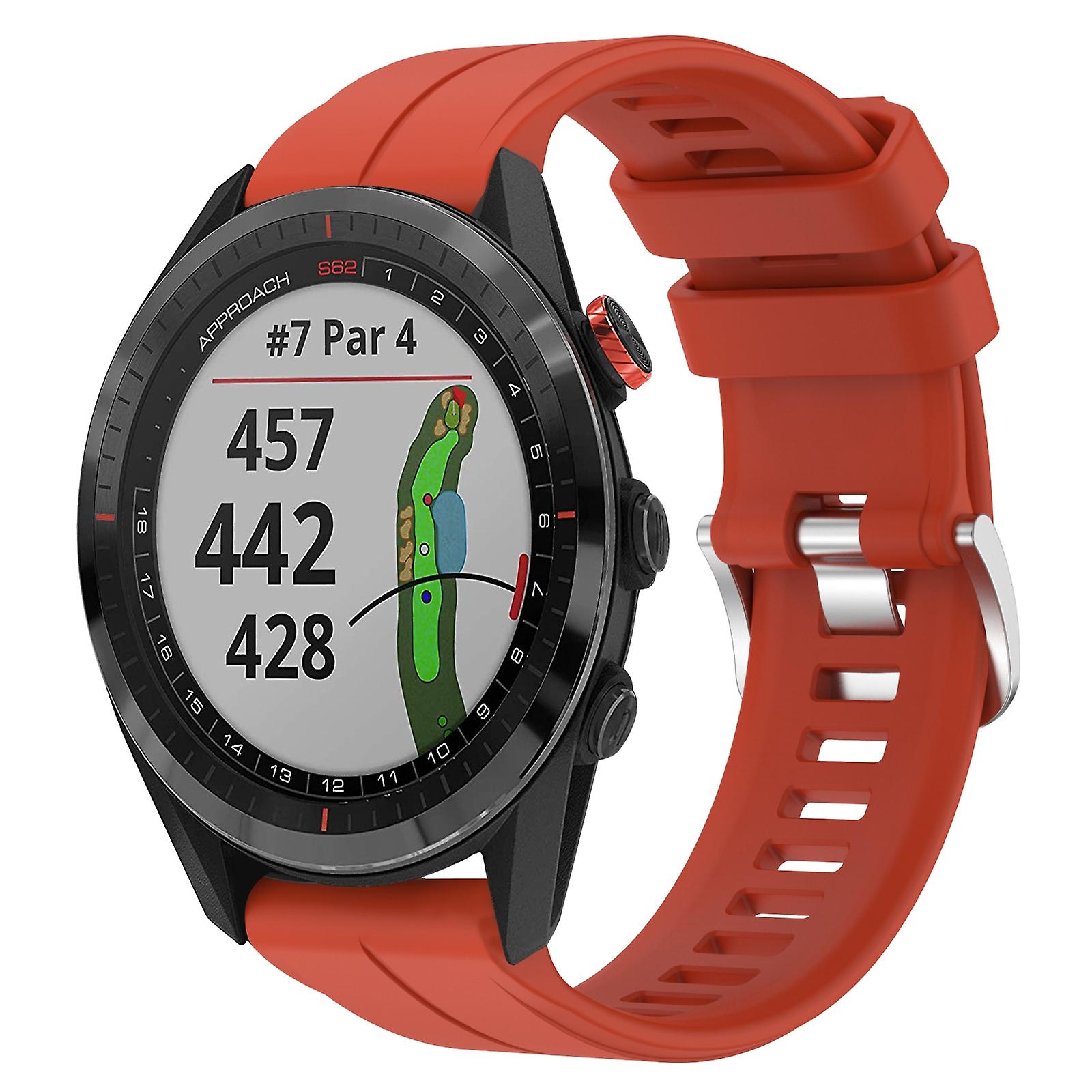Silicone Watch Band For Garmin Approach S62