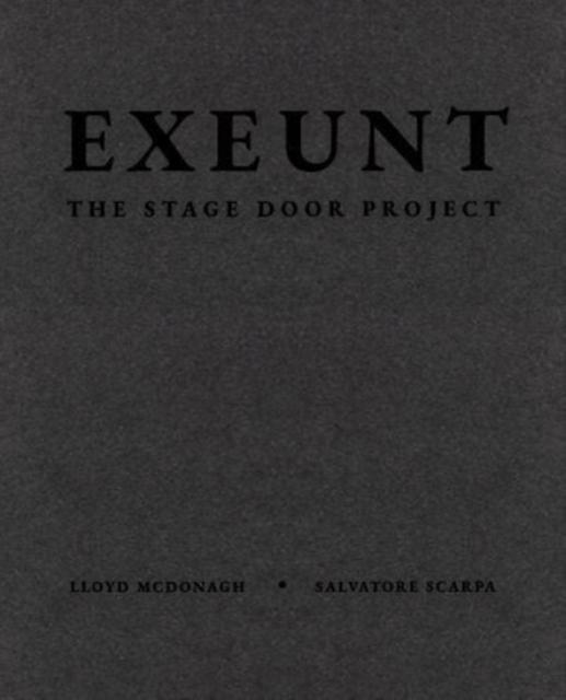 Exeunt by Salvatore Scarpa Hardback Book