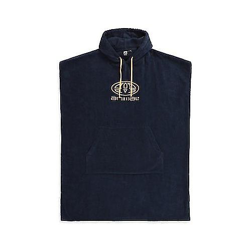 Animal Mens Jacob Towelling Poncho biologique