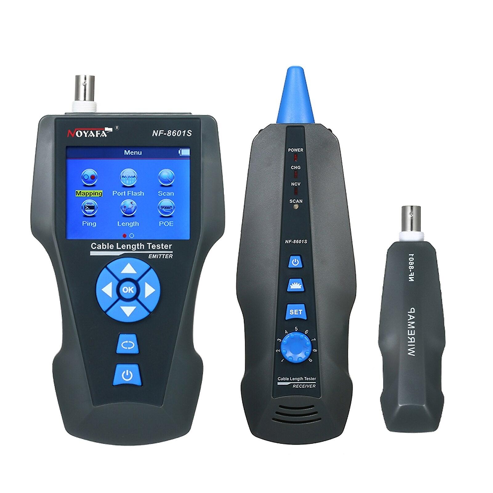 Network Cable Tester Telephone Wire Tracker Handheld Line Finder Cable Detector Wire Measuring Instrument